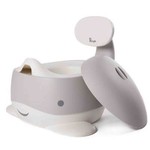 Bo Jungle Whale Potty Pastel Grey