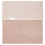 Koeka wiegdeken flanel vik grey pink