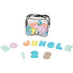 Bo Jungle Bath foam numbers and letters (x36 pcs)