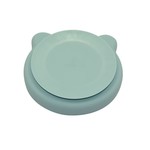 Bo Jungle B-Suction Plate Bear Blue - Silicone