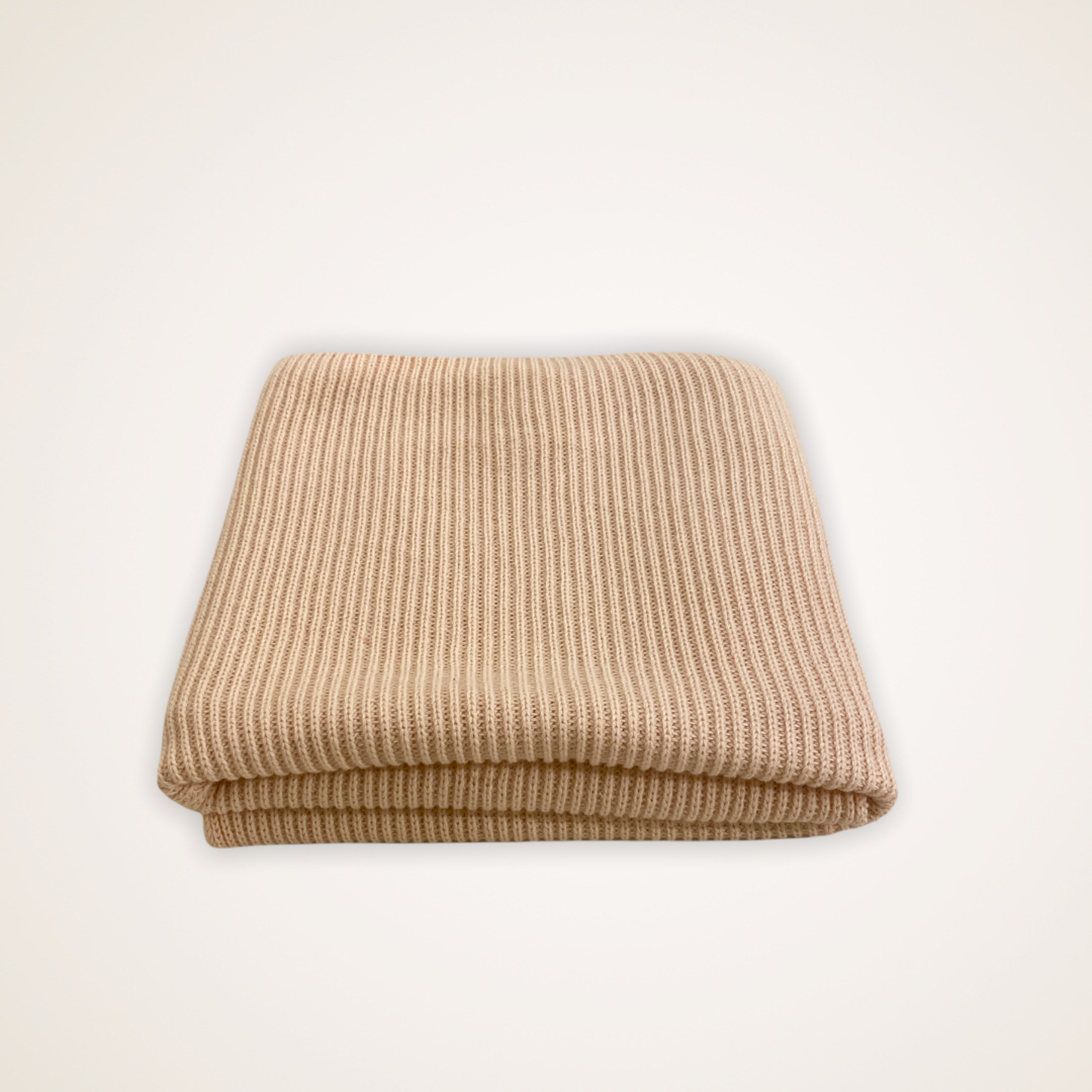 Coco&pine Knitted Blanket - Cream pink