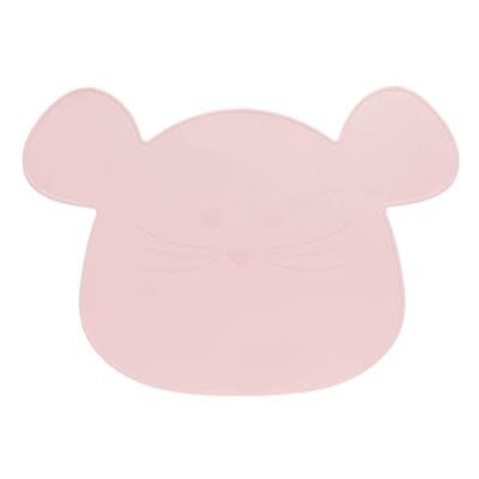 Lässig Placemat Silicone Little Chums Mouse rose