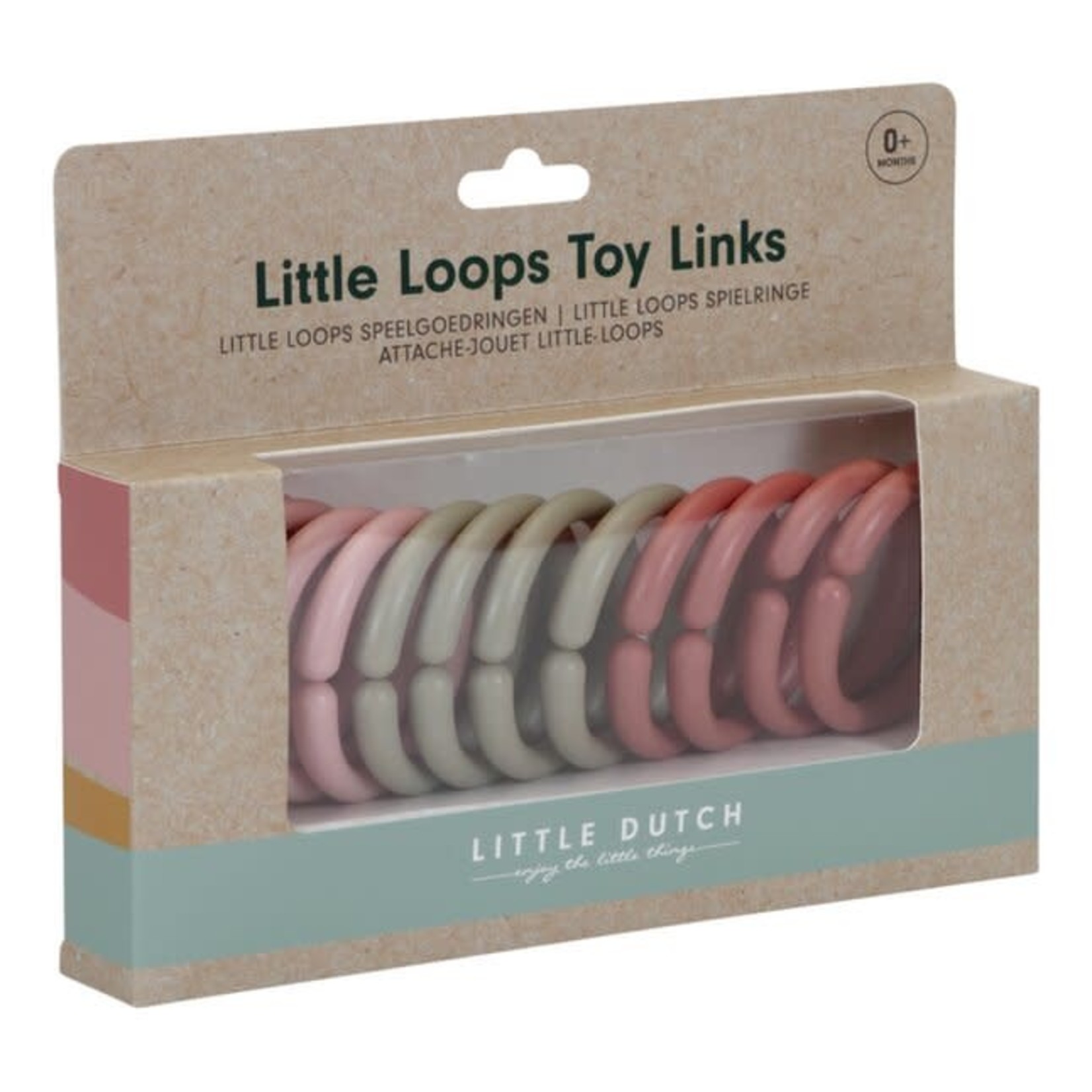 Little Dutch Little Loops Speelgoedringen pink