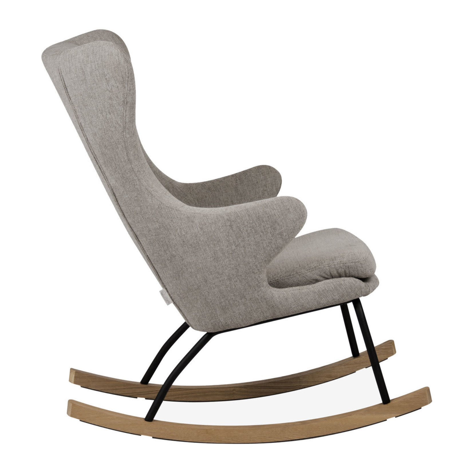 Quax Rocking Adult Chair De Luxe - Sand Grey