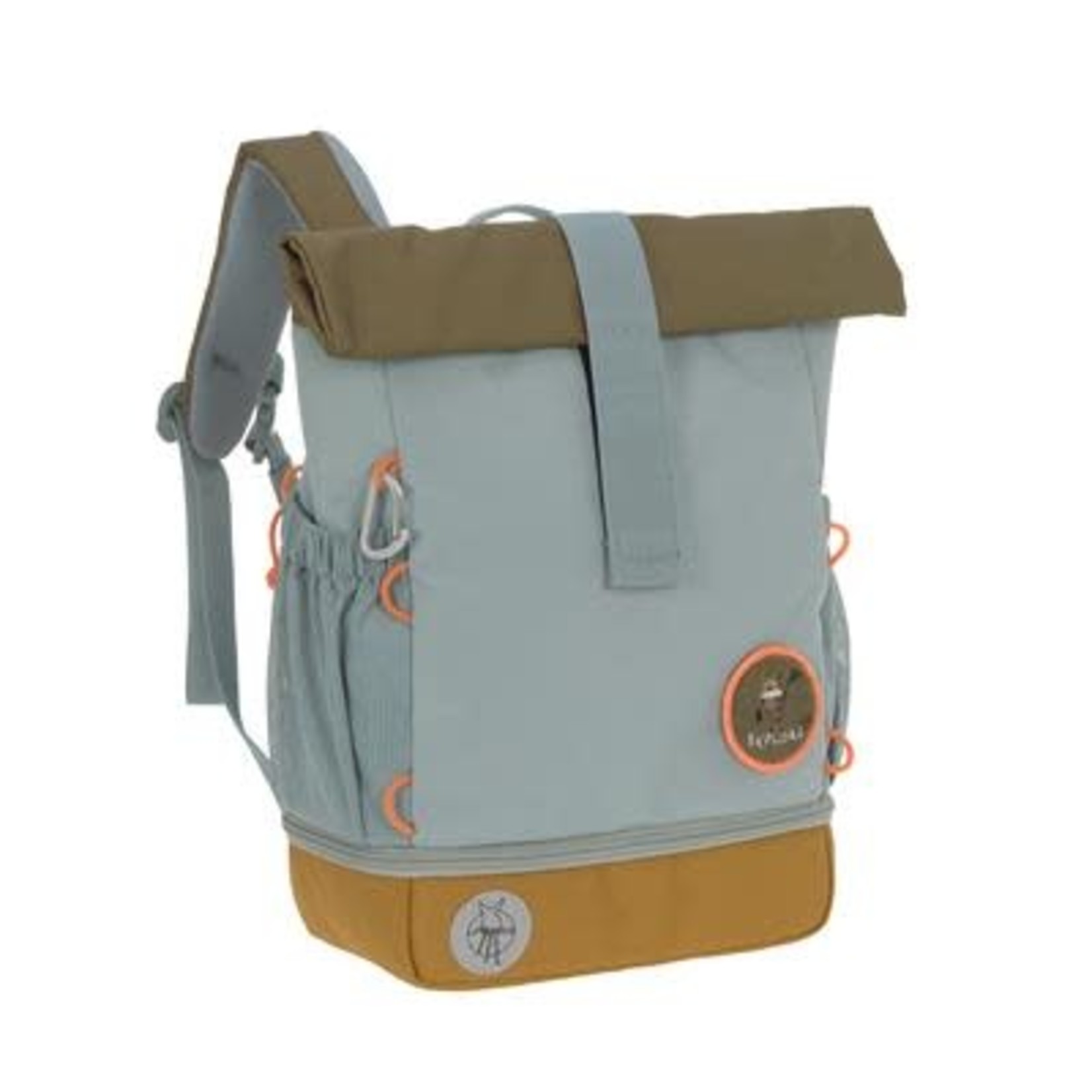 Lässig Mini Rolltop Backpack - Nature Light Blue