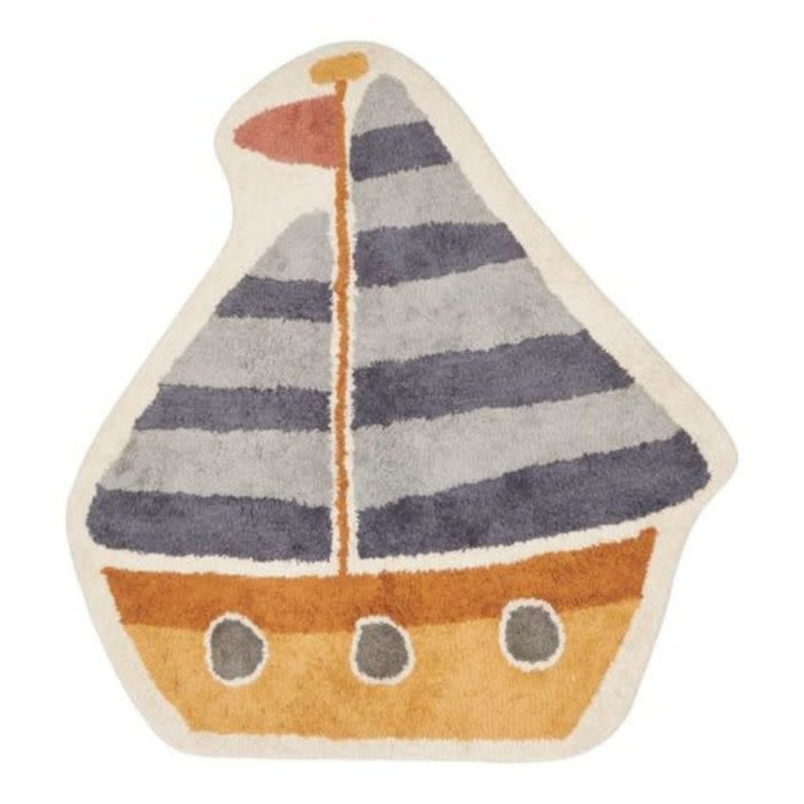 Little Dutch Vloerkleed Boat Blue - 105x120 cm