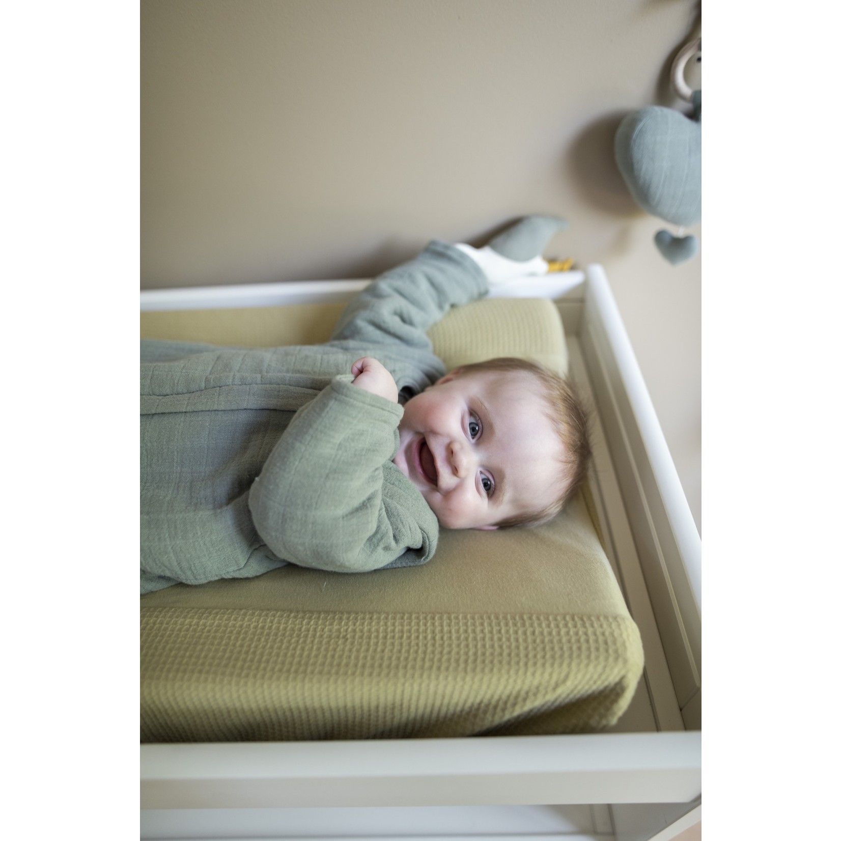 Trixie Changing pad cover | 70x45cm - Cocoon Lemongrass