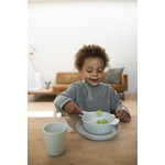 Trixie BIB WITH SLEEVES - HUSH OLIVE