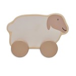 Jollein Houten Speelgoedauto 11x9x6cm Farm Lamb