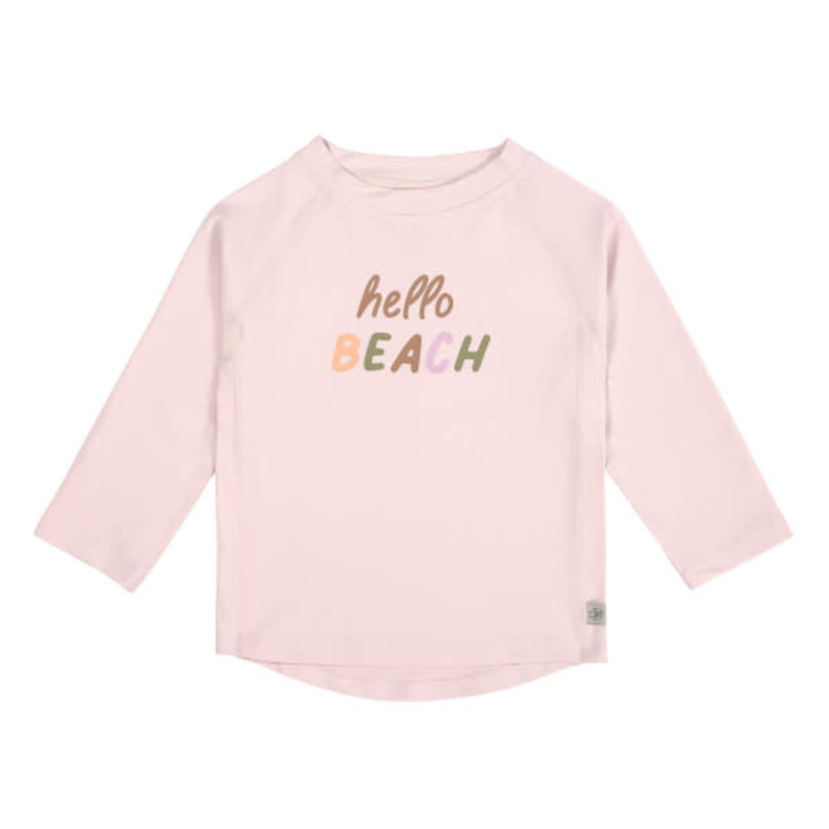 Lässig LSF Long Sleeve Rashguard Hello Beach light pink