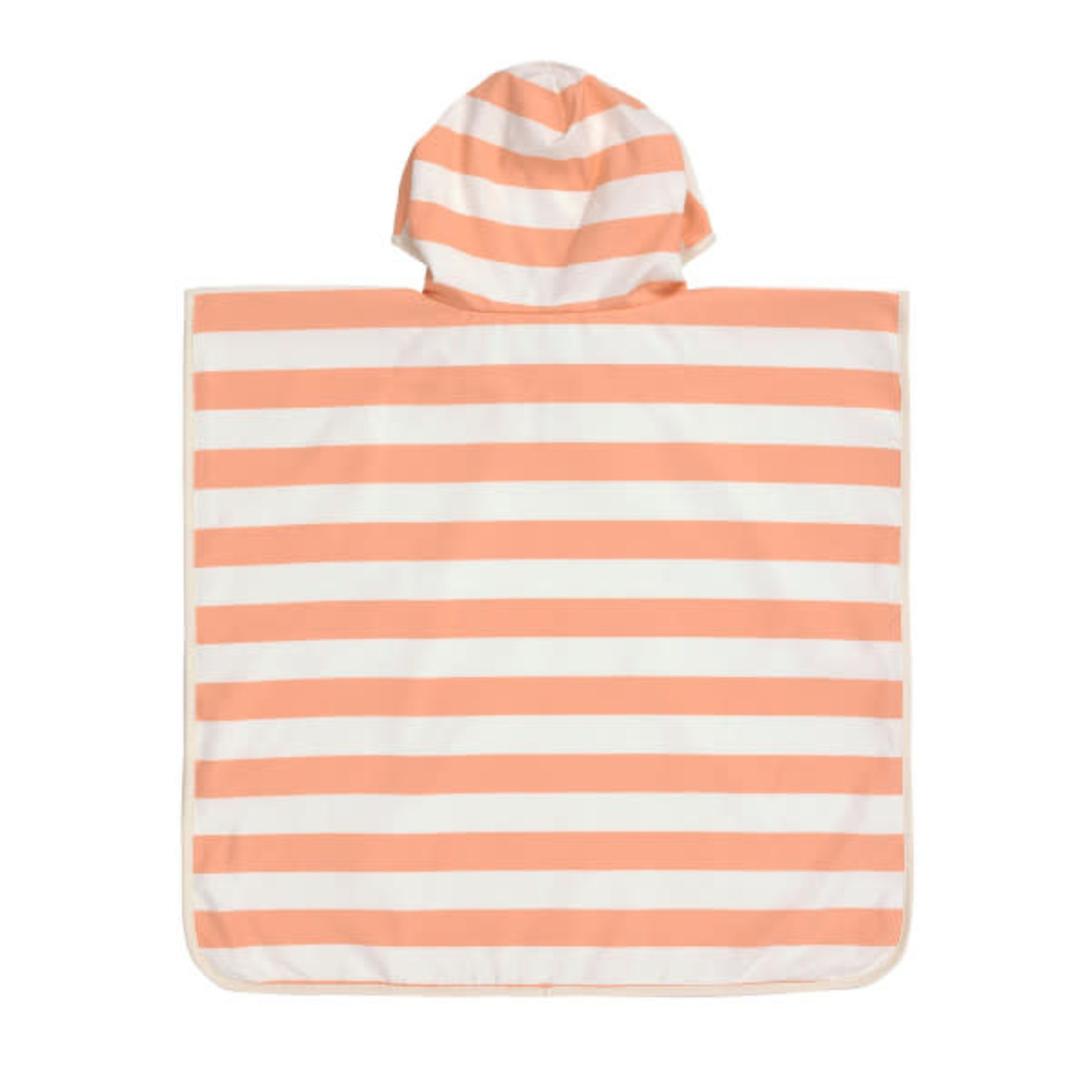 Lässig LSF Beach Poncho Block Stripes milky/peach