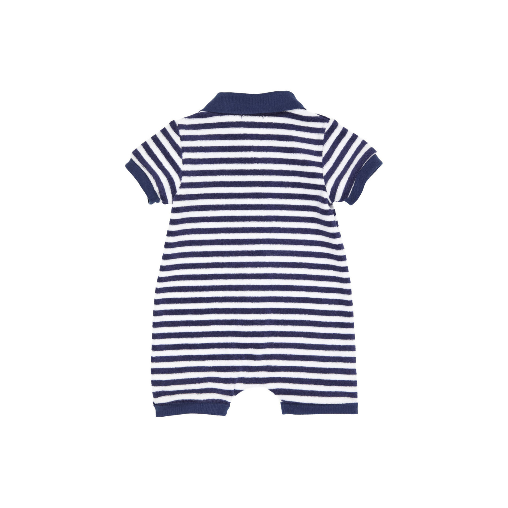 Gymp Crawling suit Dino - Navy - White