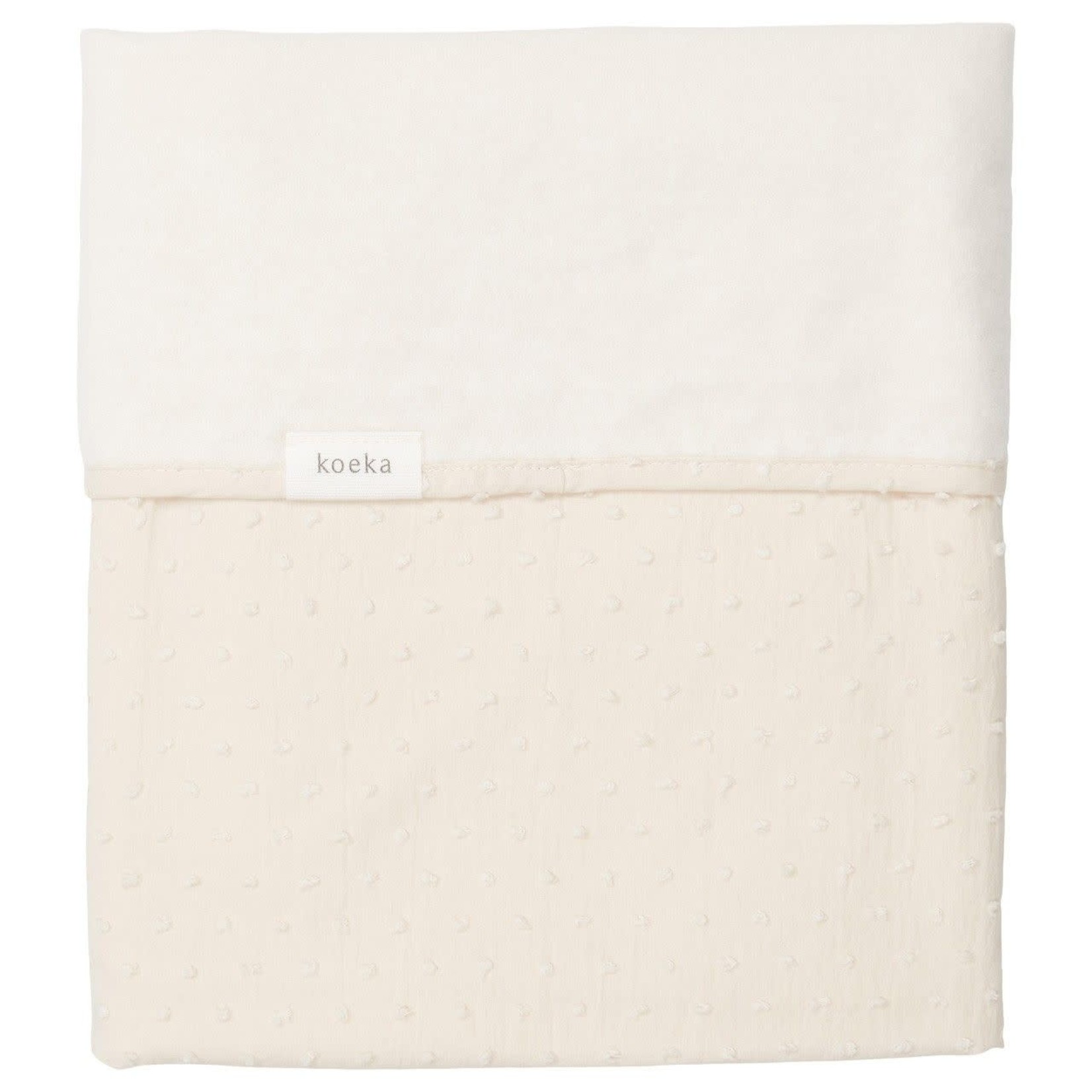 Egypte Zeestraat lade Koeka wiegdeken cotton fleece napa warm white - Bloombay - Babies & Kids