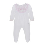 Patachou GIRL BABYGROW - KNIT WHITE