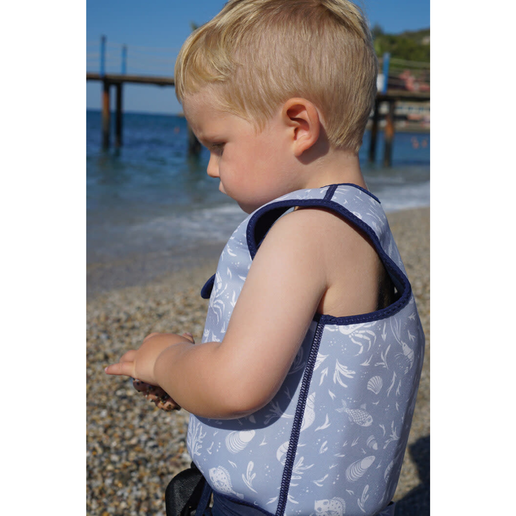 Filibabba Swim vest 3-4y - Nordic Ocean Mono