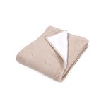 Poetree kids Wiegdeken gevoerd Chamonix Camel 80x100