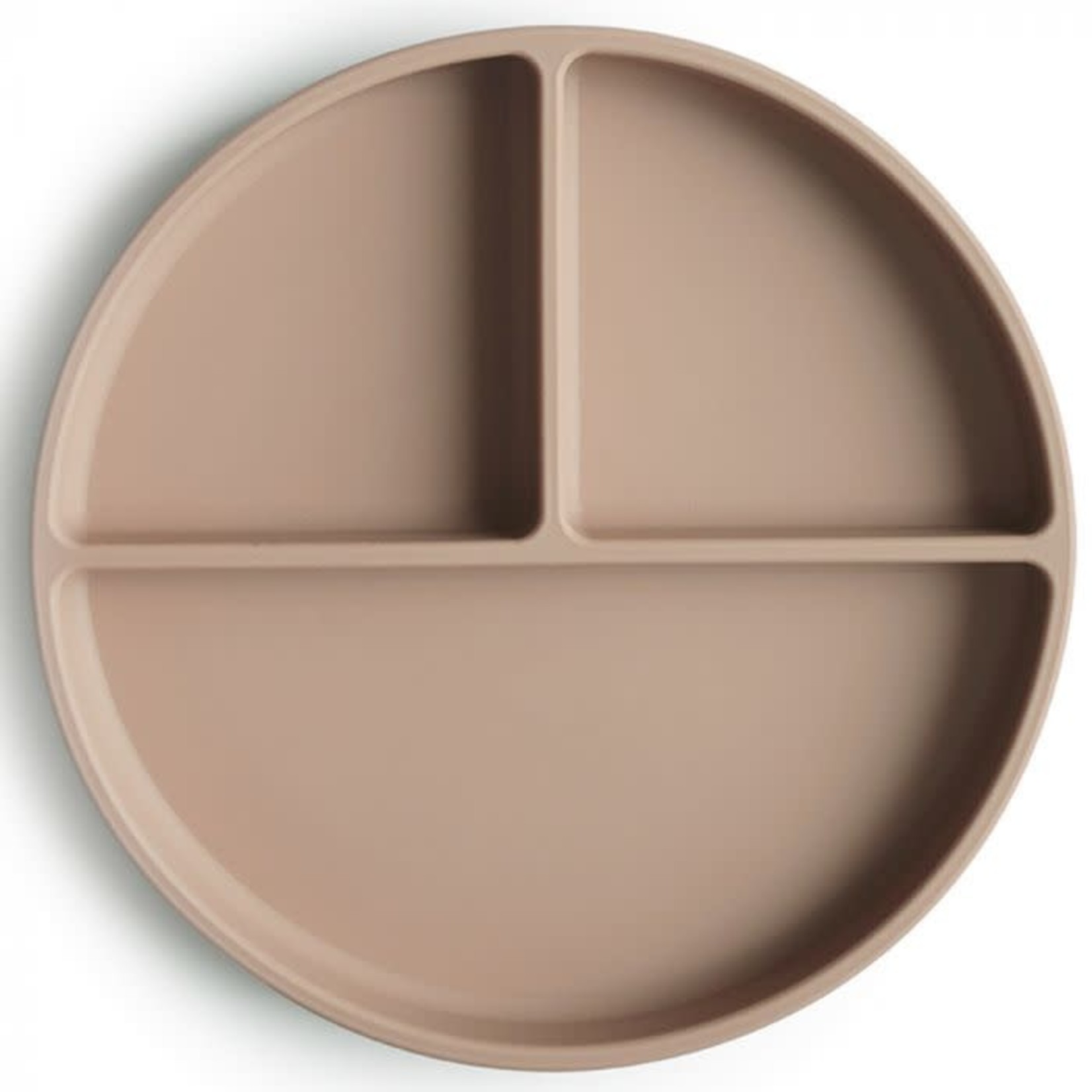 Mushie SILICONE PLATE - Natural