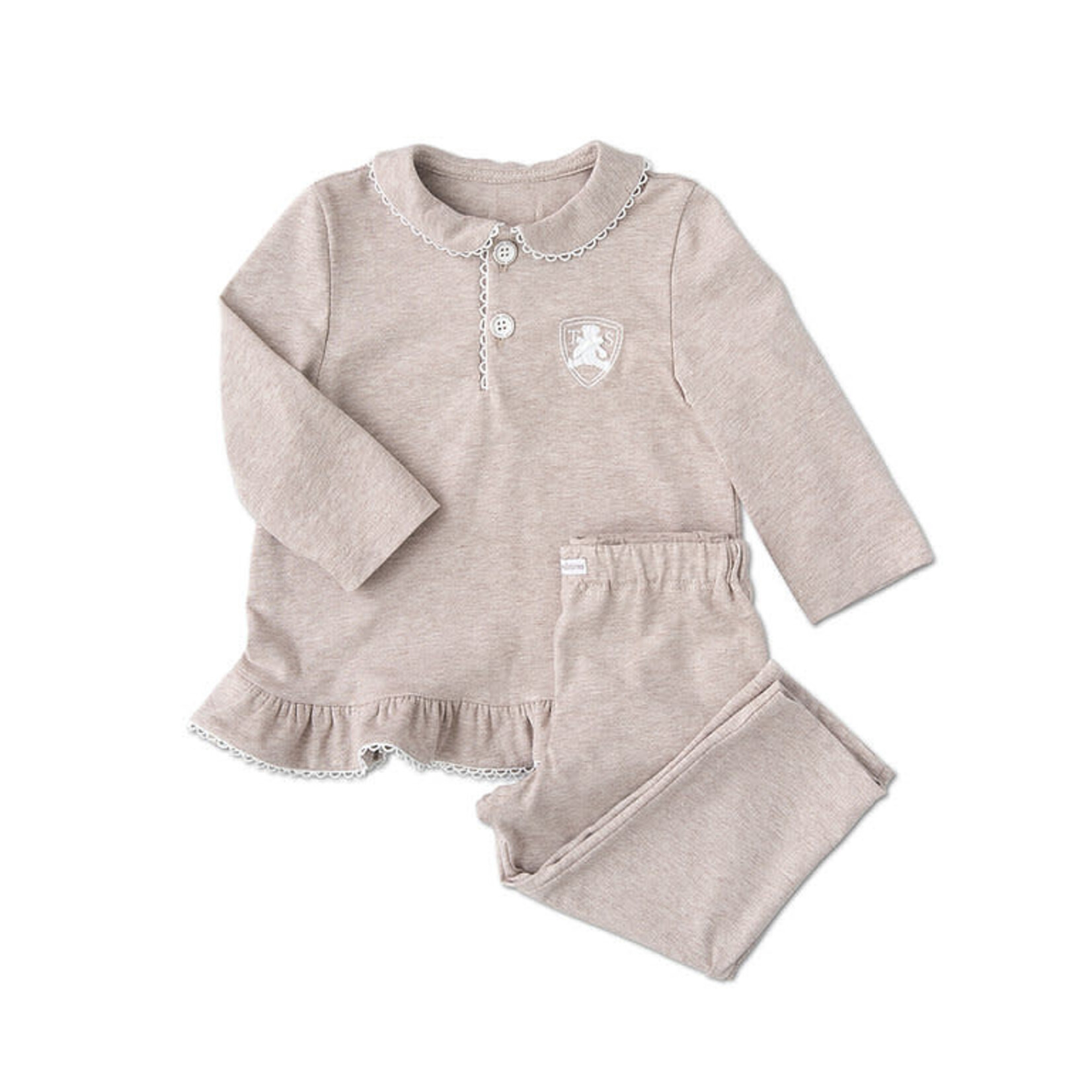 TEDDIES&STORIES PYJAMA LONG-SET MARIE beige