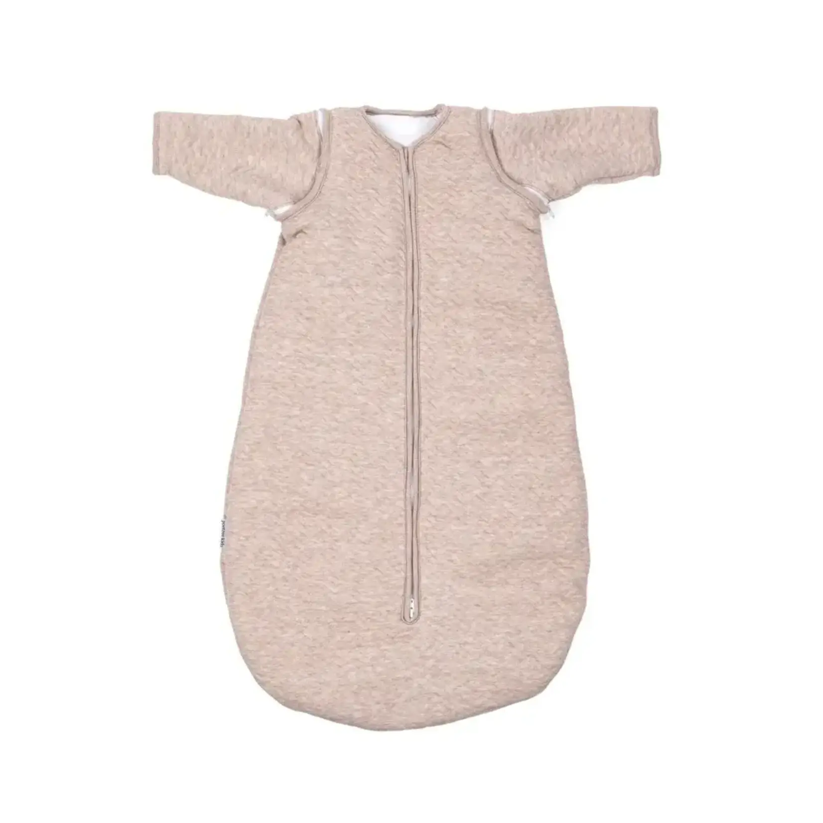 Poetree kids JERSEY SLAAPZAK 70CM CAMEL MET AFRITSBARE MOUWEN