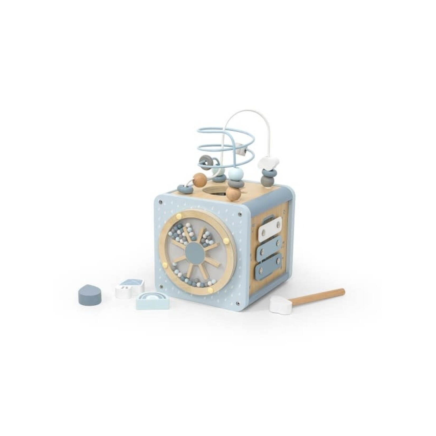 Label label ACTIVITY CUBE - BEIGE