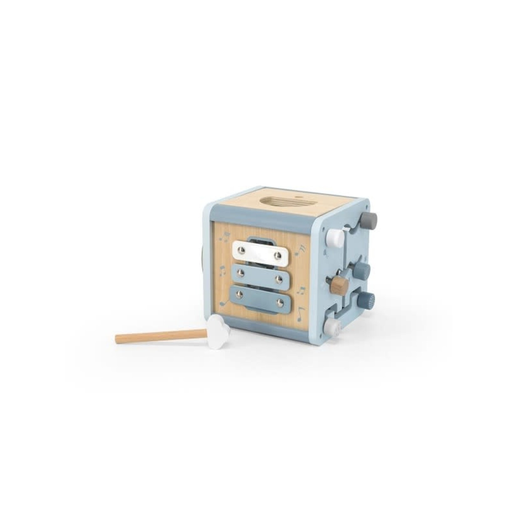 Label label ACTIVITY CUBE - BEIGE