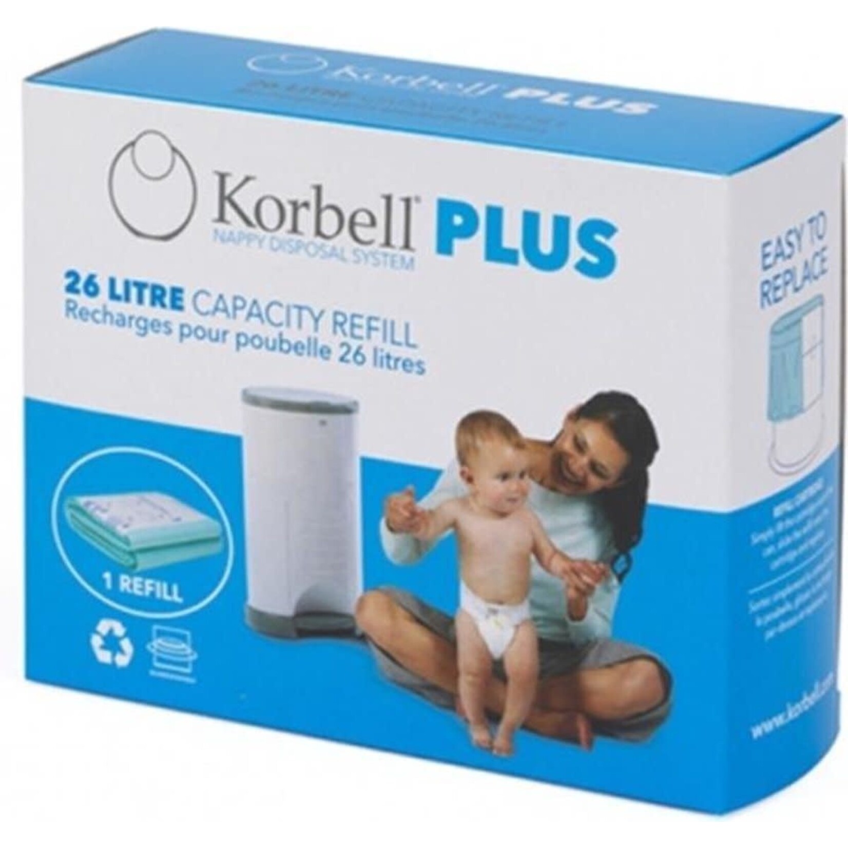 Korbell Refill - 26L zak - 3 pcs