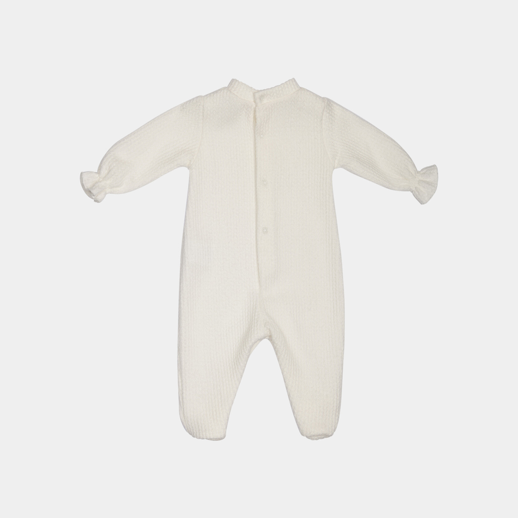 Lalalu Tutina maglia neonata-Latte