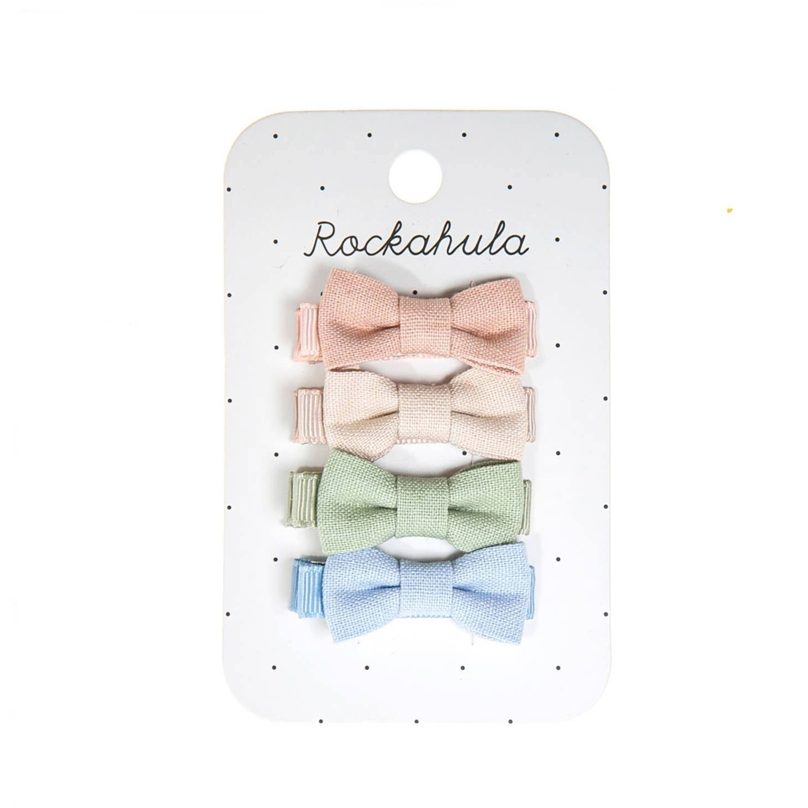 Rockahula Kids Meadow Linen Bow Clips