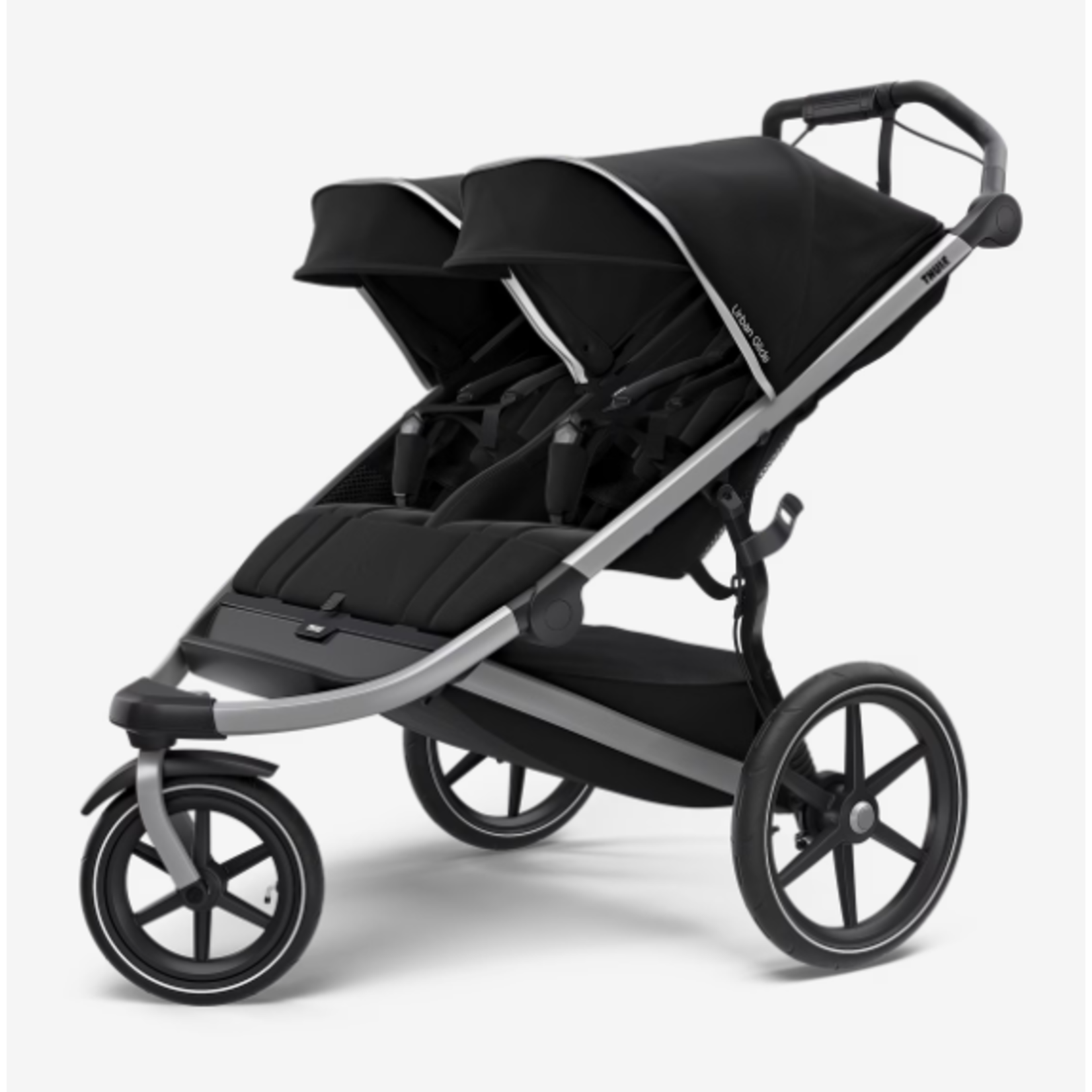 Thule Thule Dubbel Urban Glide 2 alu/jet set zwart