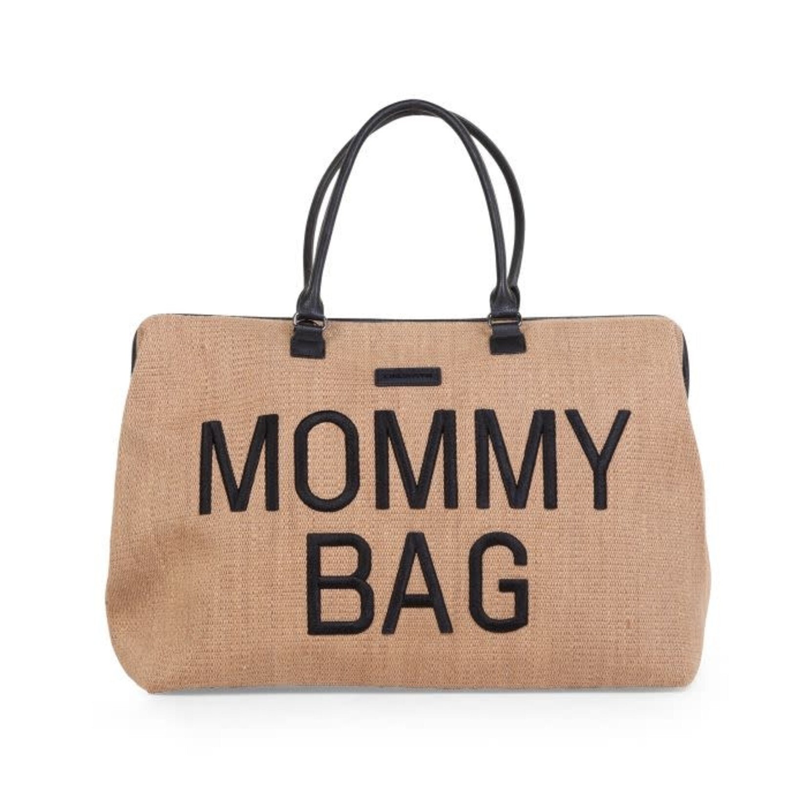 Childhome MOMMY BAG NURSERY BAG - RAFFIA LOOK
