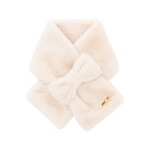 Natini SCARF BOW FUR-OFFWHITE