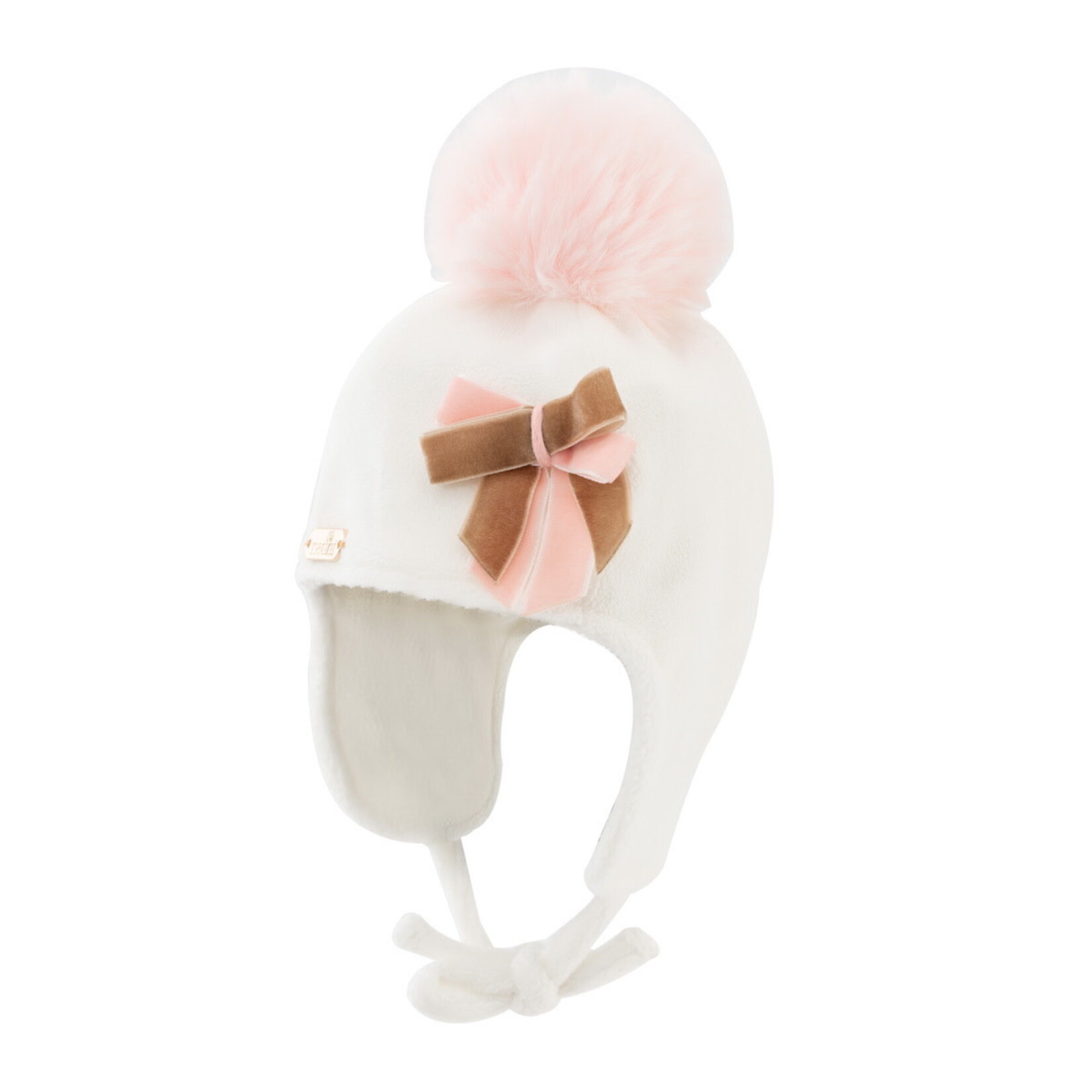 Natini HAT DOUBLE BOW-OFFWHITE