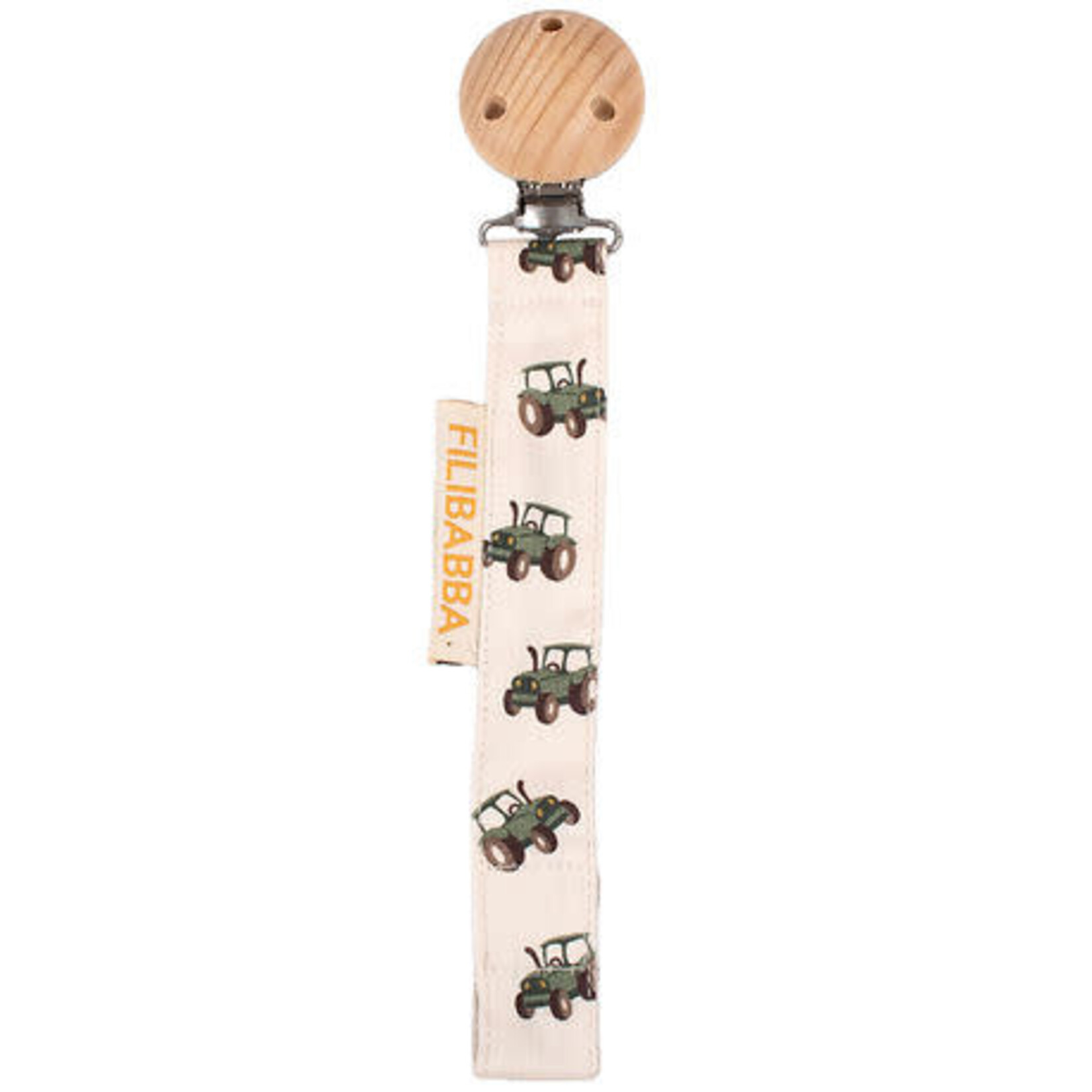 Filibabba Pacifier holder Tractor