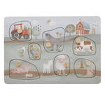 Little Dutch houten geluidenpuzzel Little Farm FSC