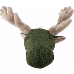 Eland hoofd knuffel wanddecoratie 30cm