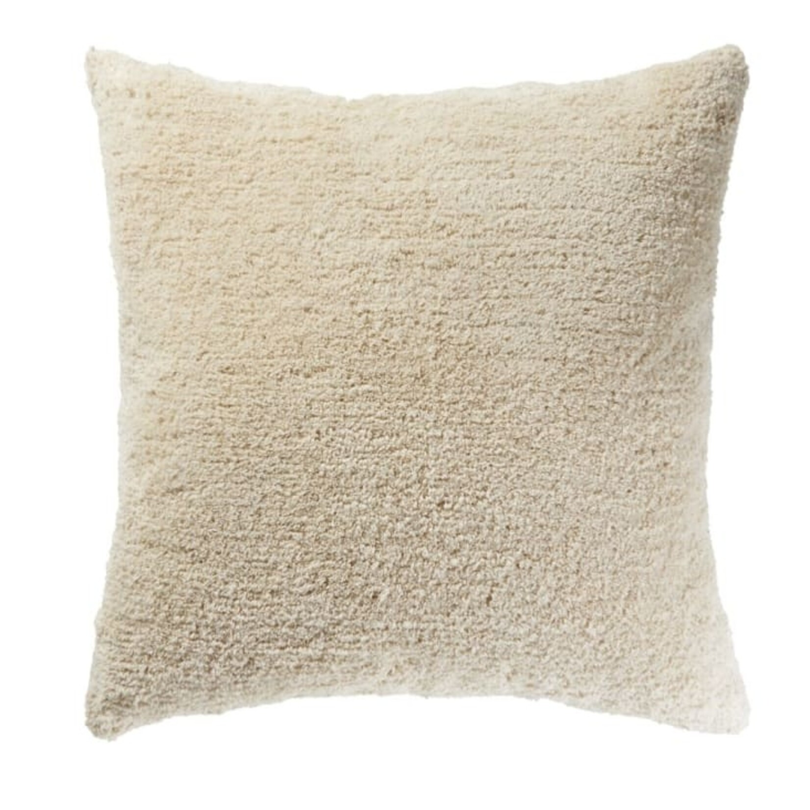 Cushion teddy ecru 60x60