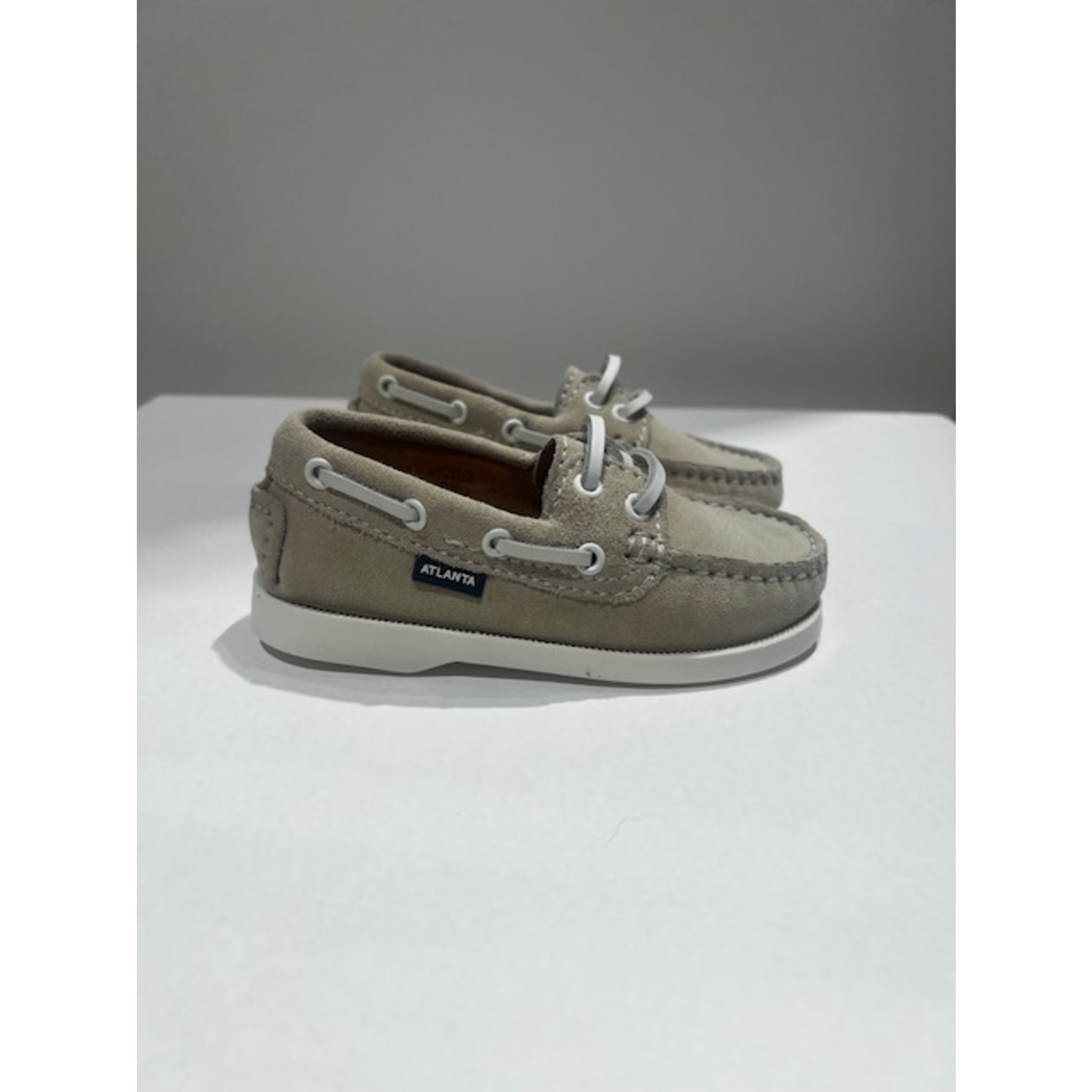 Atlanta Boat Shoe Natural Suede