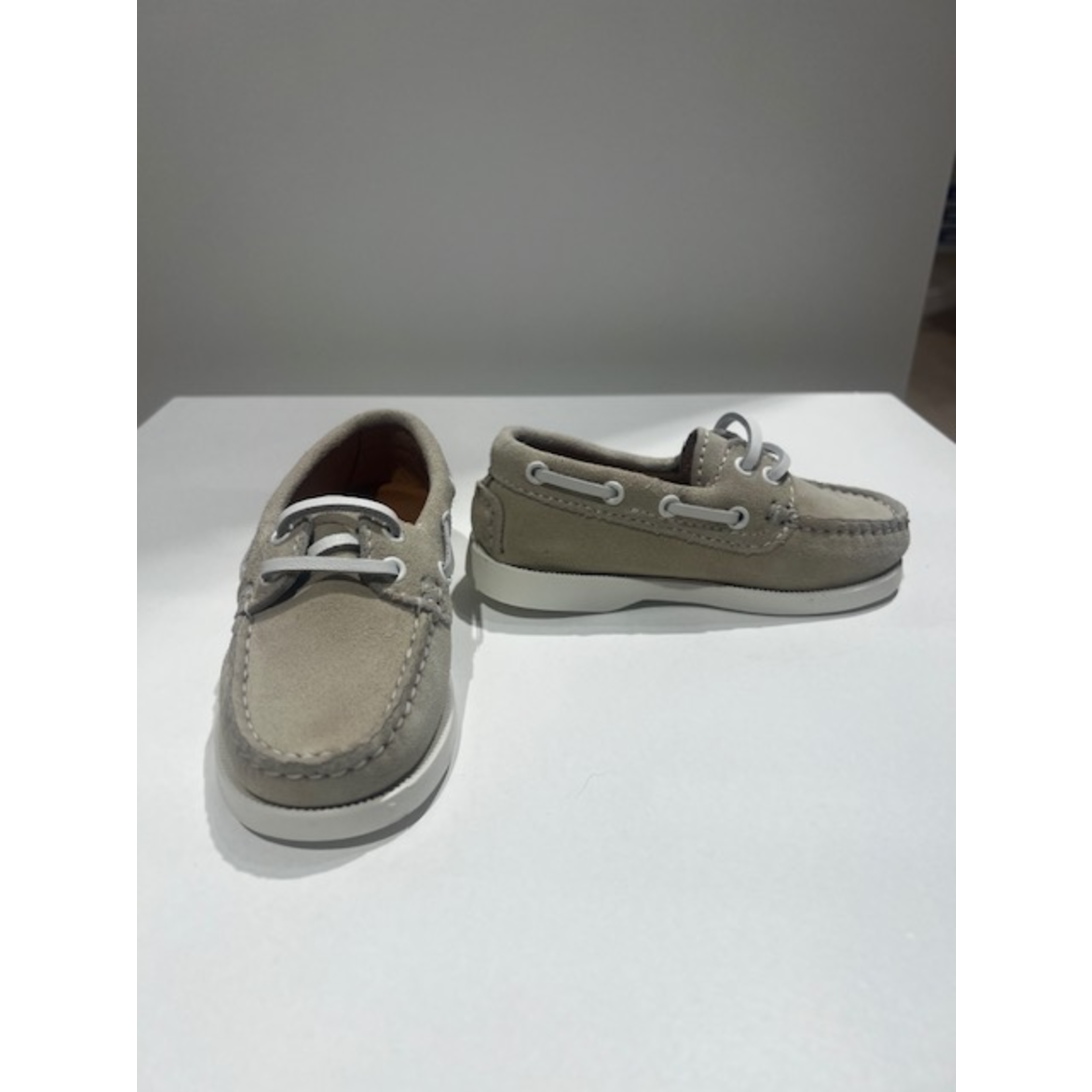 Atlanta Boat Shoe Natural Suede