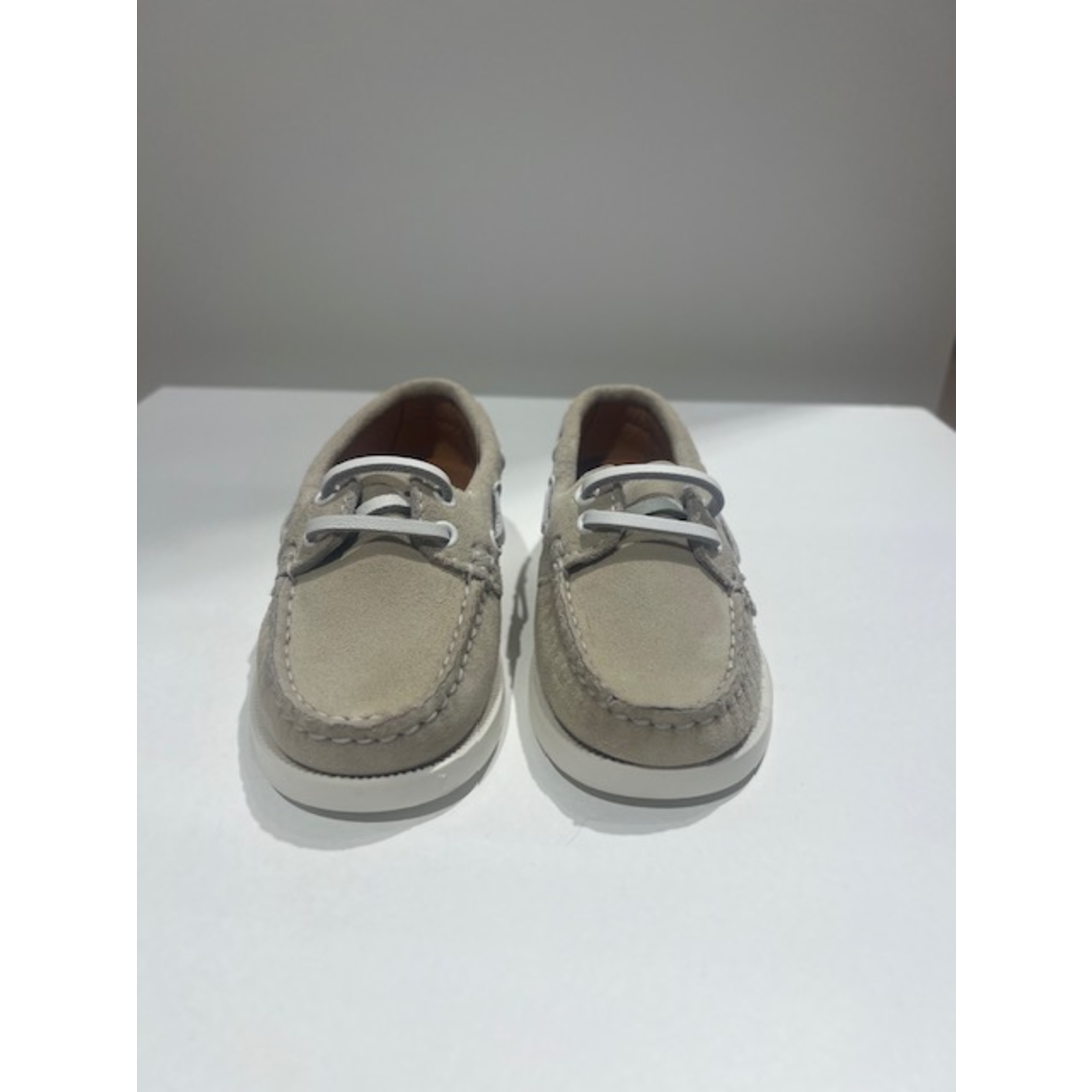 Atlanta Boat Shoe Natural Suede