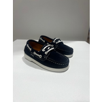 Atlanta Boat Shoe - Blue Dark Nubuk