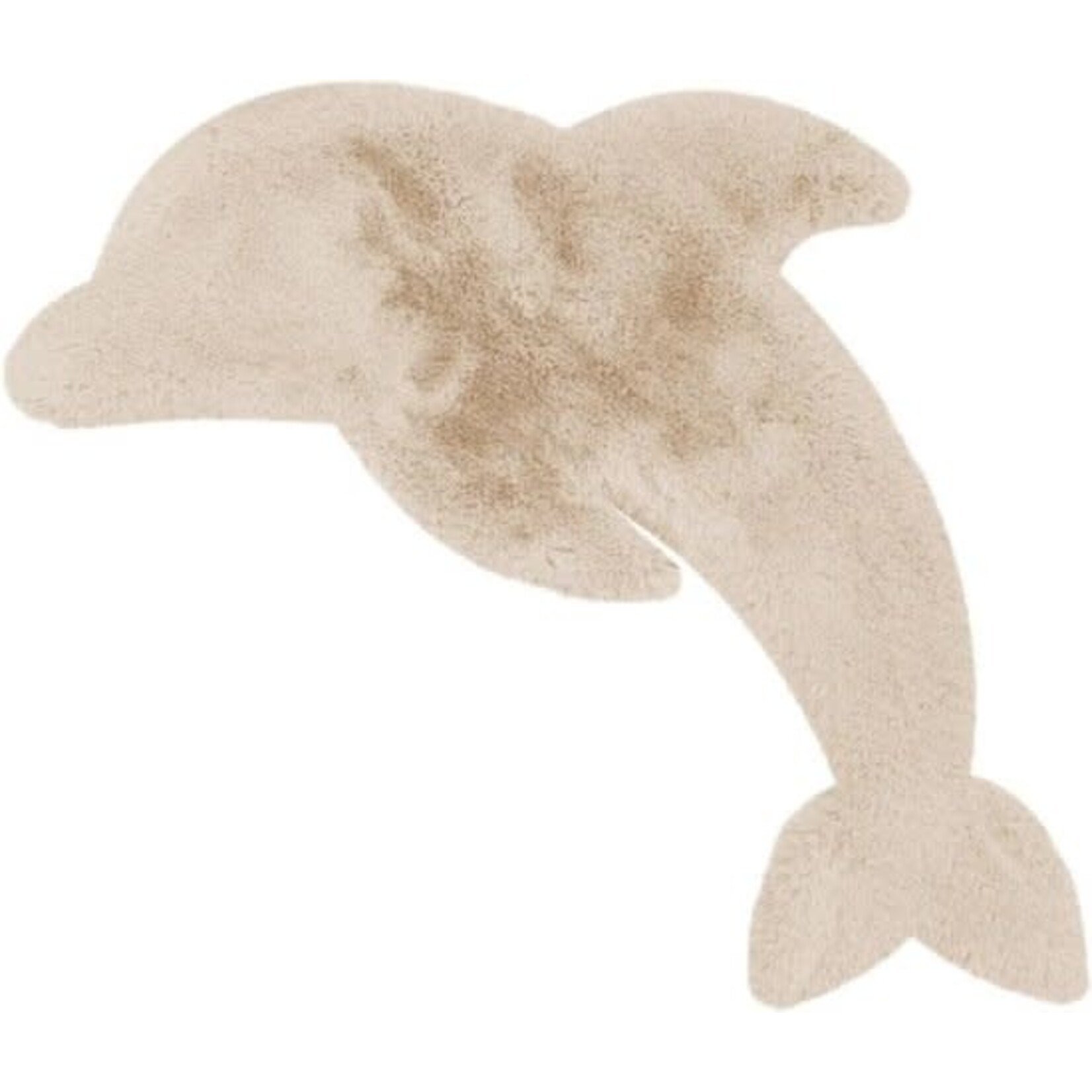Tapijt Dolphin Faux Fur beige 46x90cm