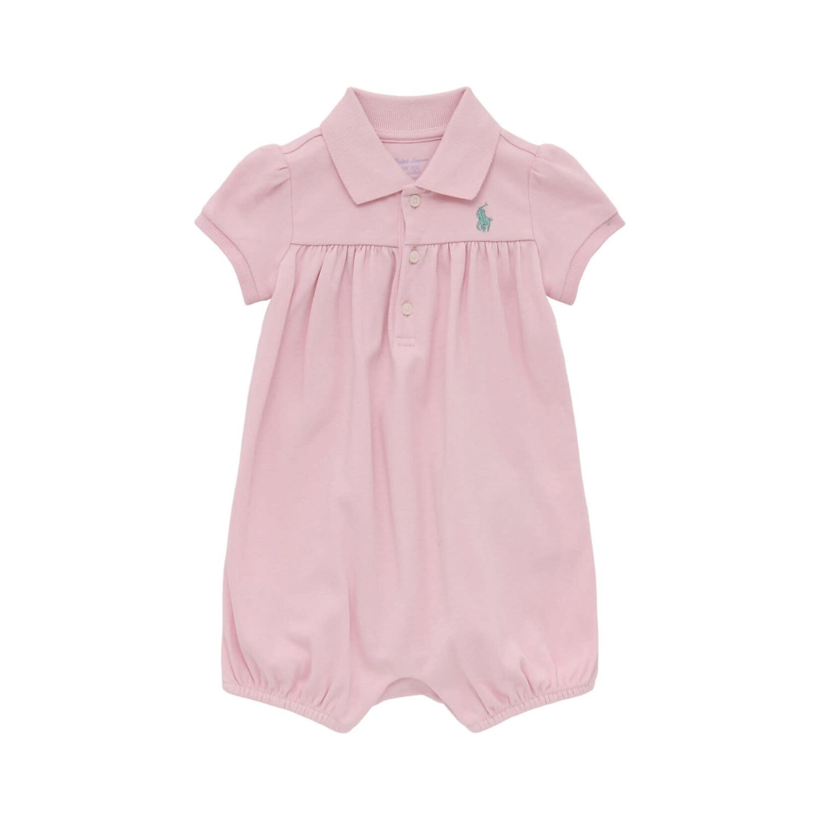 Ralph Lauren POLO BUBBLE-ONE PIECE-SHORTALL-HINT OF PINK