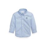 Ralph Lauren SLIM FIT-TOPS-SHIRT-BSR BLUE/WHITE