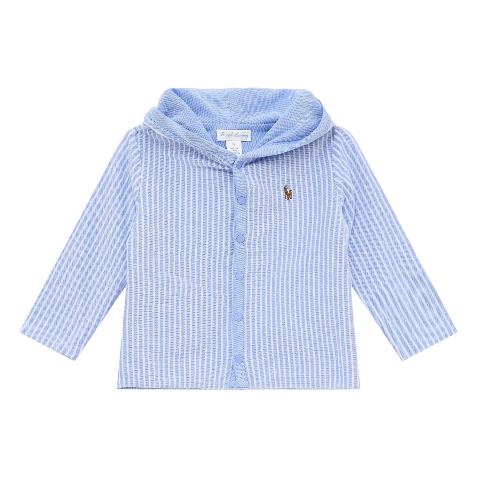 Ralph Lauren OXFD REV JKT-KNIT SHIRTS-CARDIGAN-HARBOR ISLAND BLUE MULTI