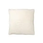 Kussen teddy wit 45x45x10cm