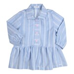 Gymp Dress Gwenny_Light Blue - White_24