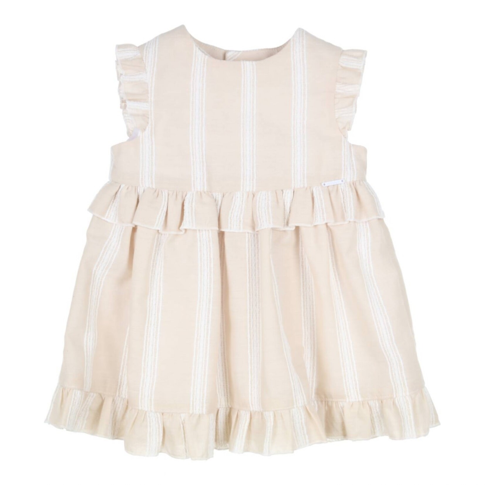 Gymp Pinafore Romina_Beige - White_24