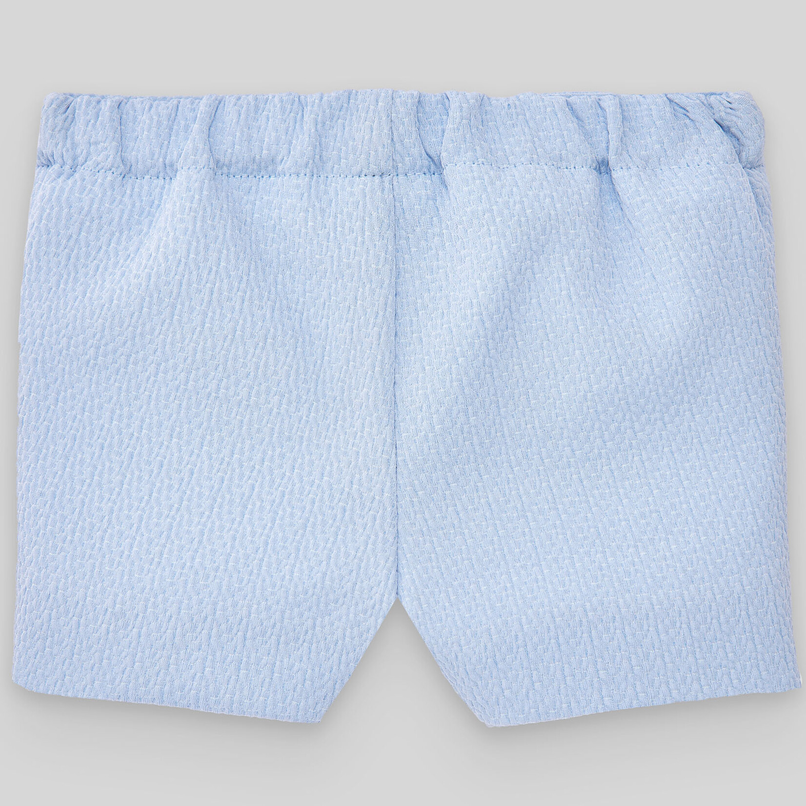 Paz Rodriguez WOVEN NEWBORN SHORT "LECER"_Sky Blue_801 T1781