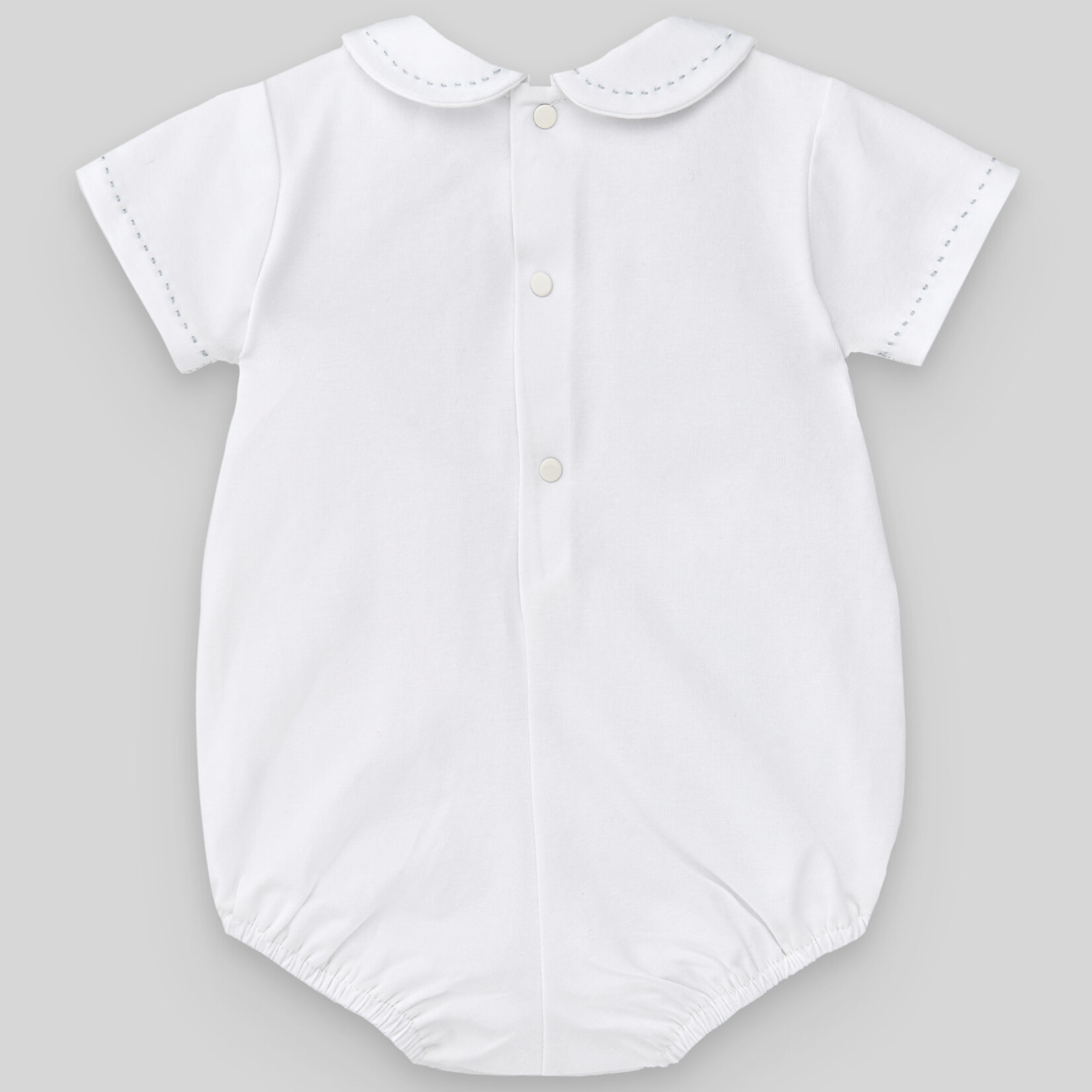 Paz Rodriguez KNIT NEWBORN BODY "ESENCIAL"_White/White_0101 Detalles