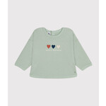 Petit Bateau FLEECE SWEATSHIRT Herbie groen